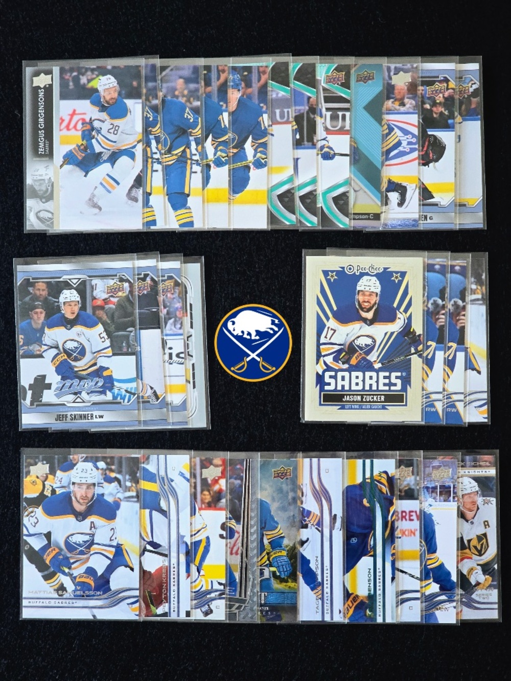 ⚔️ 30+ Buffalo Sabres NHL Trading Card Lot